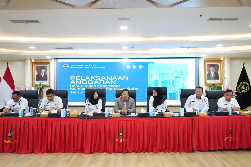Deputi Imipas Konsolidasikan Arah Kebijakan Keimigrasian dan Pemasyarakatan Tahun 2026