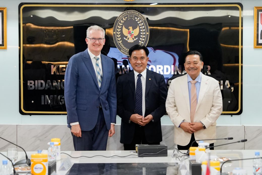 Indonesia–Australia Pererat Sinergi Hukum dan Imigrasi melalui Pertemuan Tingkat Menteri