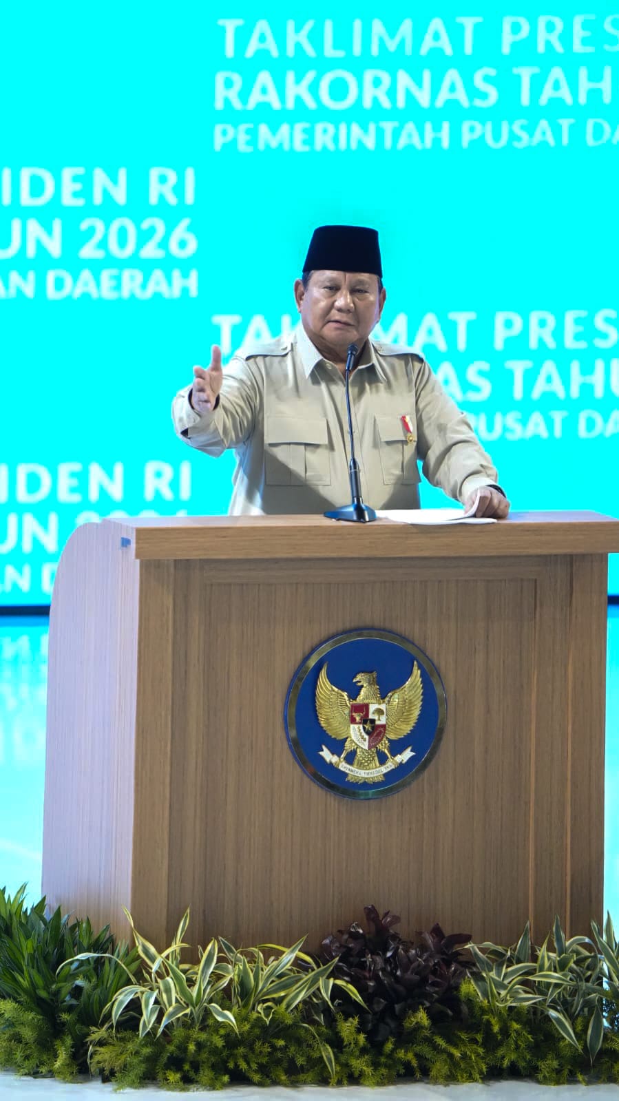 Rakornas Pemerintah Pusat dan Daerah 2026 Perkuat Sinergi Menuju Indonesia Emas 2045
