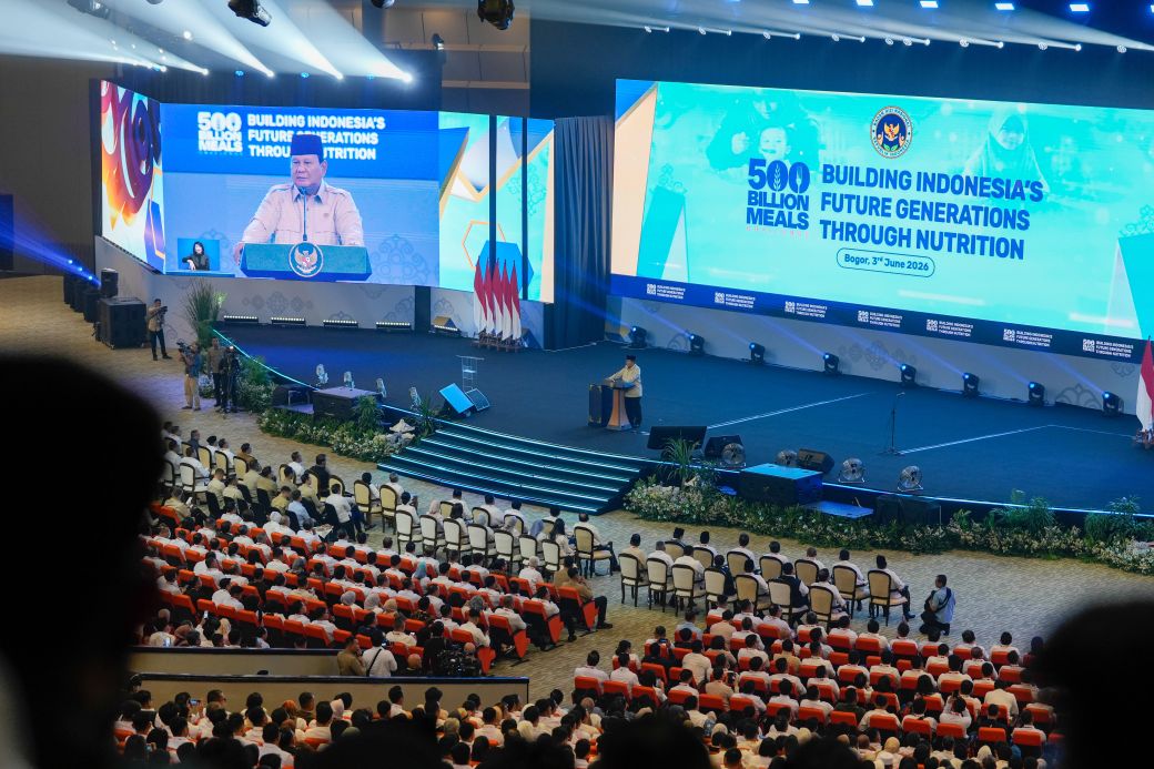 Dukung Program Gizi Nasional, Menko Yusril Hadiri Sesi Inspiratif Bersama Presiden Prabowo