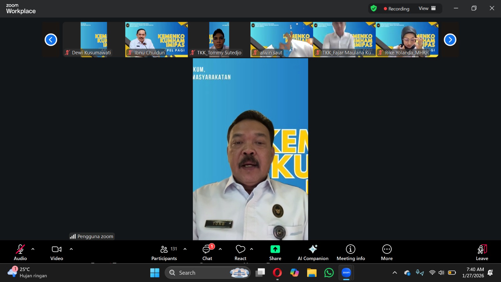 Ubah Pendekatan Manajemen SDM, Kemenko Kumham Imipas Dorong Kinerja ASN yang Tepat Guna