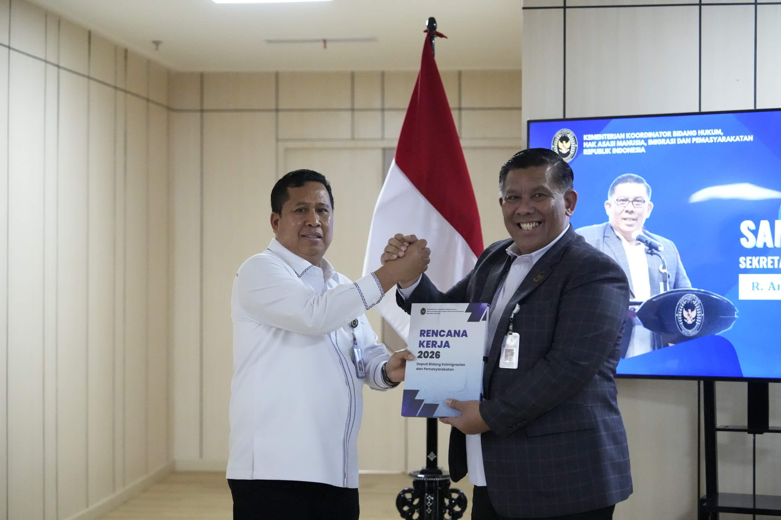 Kedeputian Imipas Teken Perjanjian Kinerja 2026, Perkuat Komitmen Akuntabilitas dan Zona Integritas