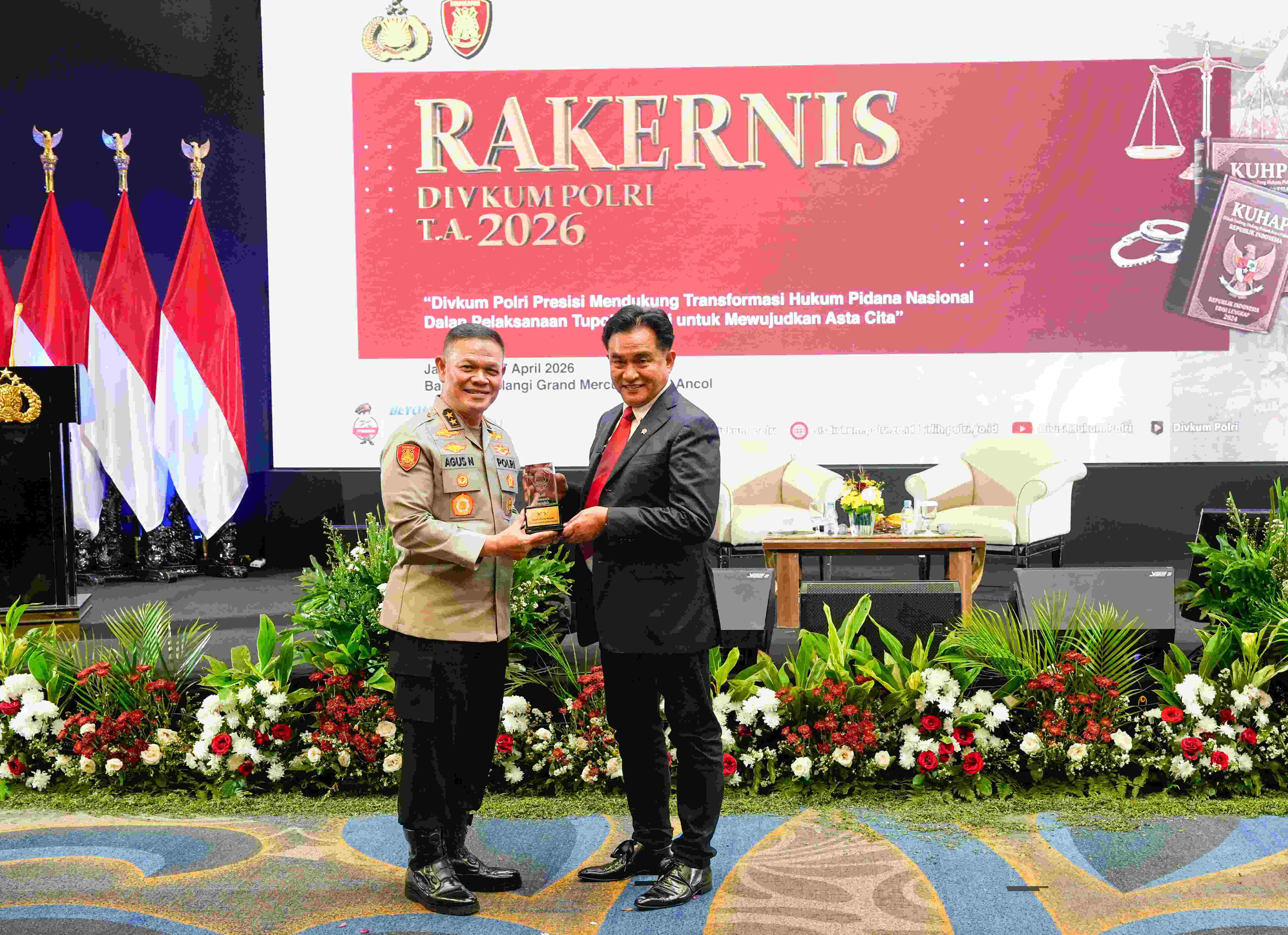 Menko Yusril: Polri Harus Jadi Pilar Keadilan Humanis dalam Transformasi Hukum Nasional