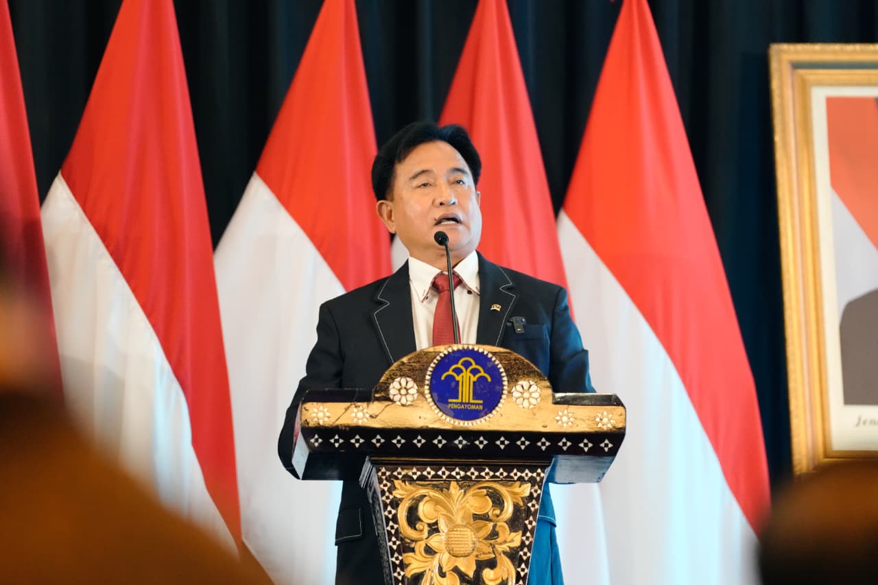 Menko Yusril Dorong Penyederhanaan Regulasi dan Keselarasan Penegakan Hukum