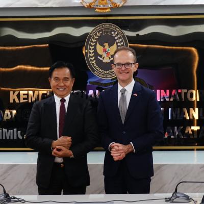 Courtesy Call dengan Duta Besar Negara Inggris