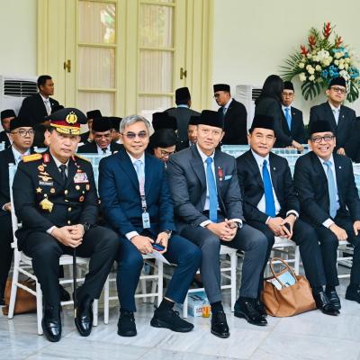  Menko menghadiri Upacara Hari Lahir Pancasila