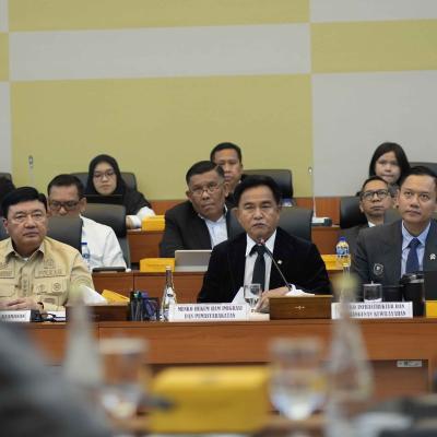 Sidang Rapat Menko Di Banggar